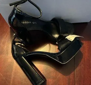 Madden Girl Black Heels thumbnail 1