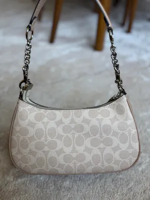 Coach Teri Shoulder Bag Taupe Sand thumbnail 2