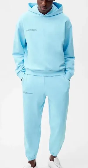 Pangaia blue hoodie thumbnail 1