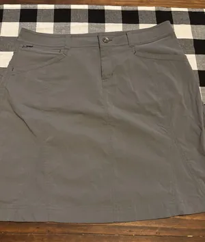 Marmot gray hiking skirt 10 thumbnail 1