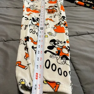 Disney Mickey Mouse Women's Halloween Joggers Fleece Pajama Pants 4-6 Small 3629 thumbnail 6