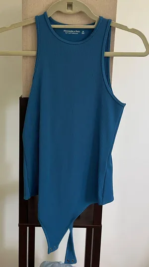 Abercrombie Essential Ribbed Tank Bodysuit thumbnail 1
