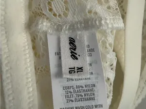 Aerie Joy Lace Longline Bralette in White thumbnail 4