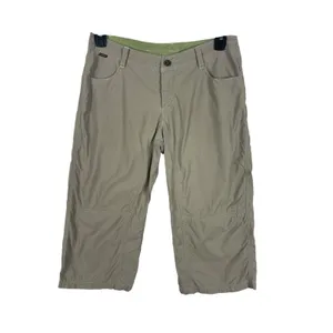 Kuhl KuhlDry Capri Pants Women’s Size 8 Tan Hiking Gorpcore Outdoor Y2K thumbnail 3