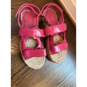 Reformation Trinity Sport Espadrille Patent Leather Hot Pink Sz 7 NEW thumbnail 6