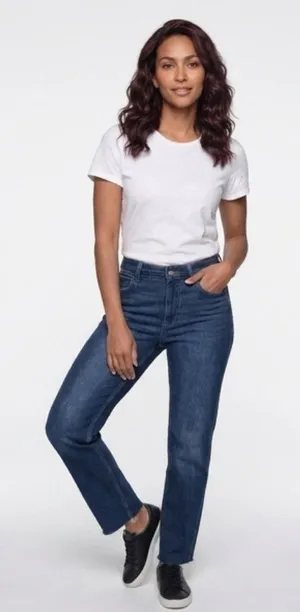 ZARA Jeans in Dark Blue Wash thumbnail 1