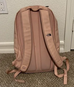 Blush north face water resistant backpack thumbnail 2