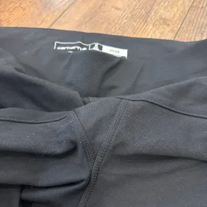 Carhartt Force Lightweight Leggings Women's Medium Black Logo Fitted Stretch thumbnail 8