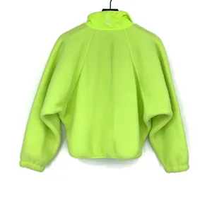 FP MOVEMENT Hit The Slopes Fleece Pullover Jacket Neon Yellow Highlighter XS thumbnail 8