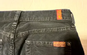 7 For All Mankind Black Flare Jeans thumbnail 9
