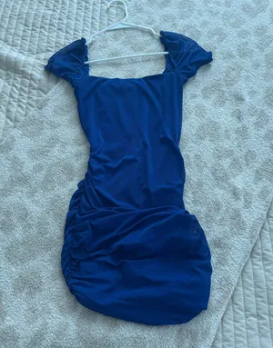 Lucy in the Sky Mini Dress Blue thumbnail 1