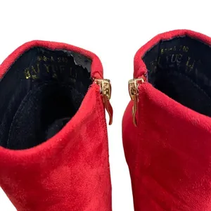 HAI YUE LI like New RED Booties thumbnail 5