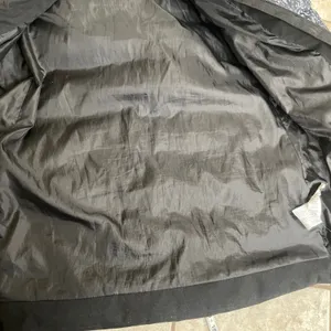 Fabletics‎ Waco Womens Black Gray Print Puffer Coat Longline Quilted Jacket Sz M thumbnail 10