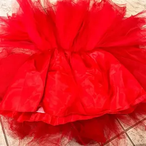 Women's Red Tulle Tutu Skirt‎ One Size Party Dance thumbnail 5