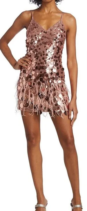 NWT Ramy Brook Rina Sequin Minidress thumbnail 5