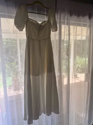 White maxi dress thumbnail 6