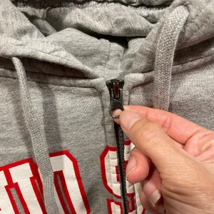 J. America Cute vintage Y2K gym gray hoodie OSU Ohio State cozy soft broken in sweatshirt thumbnail 5