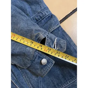 Vintage 80s Denim Chore Jacket S Barn Country Farm Rustic Boho Utility Festival thumbnail 10