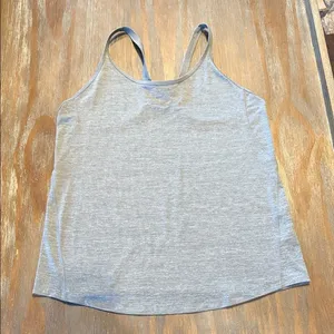 Nike One Dri-Fit Gray Women's Tank Top Small Athletic‎ Workout Gym thumbnail 2