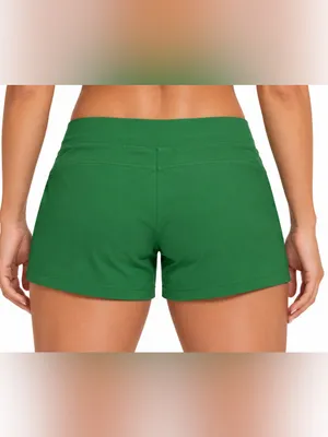 NIKE Vintage dri fit athletic shorts size Small y2k green thumbnail 2