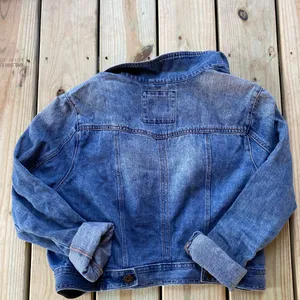 Blue‎ denim jean jacket Blue Size L thumbnail 4