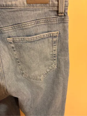 AG Adriano Goldschmeid Saige High Rise Wide Leg Raw Hem Jeans thumbnail 8