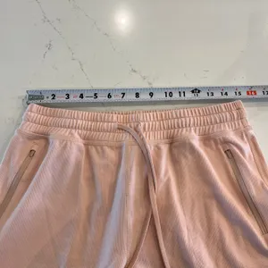 Beyond Yoga Heather Rib Street Jogger Pink Salmon‎ Size Large thumbnail 8