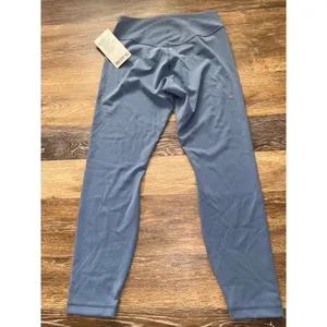 Lululemon Wunder Under SmoothCover High Rise 25” Washed Denim Size 10 NWT thumbnail 2