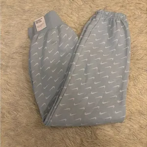 Nike Sky Blue Women’s Oversized Fit Sportswear Fleece Jogger Size XS thumbnail 13