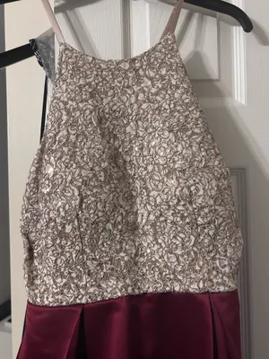 Xtraordinary Maroon Mini Homecoming Dress thumbnail 3
