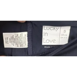 Lucky In Love Skort Womens Small Navy Tiered Ruffle Tennis Pickleball‎ Drinks thumbnail 3