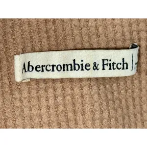 Abercrombie & Fitch Brown Tan Waffle Knit Casual Lounge Wide Leg Pants Size XS thumbnail 3