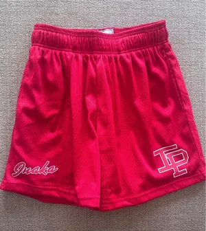 Inaka Power Mesh Shorts Red thumbnail 1