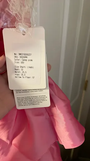 Stacees prom dress Pink Size XS thumbnail 3