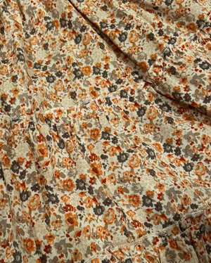 Pink Ripple Floral Mini Dress thumbnail 3