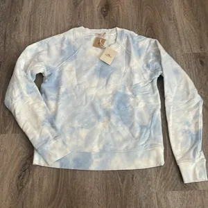Faherty Bells Tie Dye Crewneck Sweatshirt Size Extra Small thumbnail 4