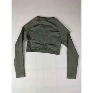 Gymshark Vital Seamless Crop Top XL Green thumbnail 3