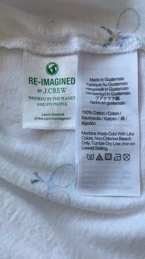 J.Crew Tennis Print Tee — Tenniscore Aesthetic thumbnail 7