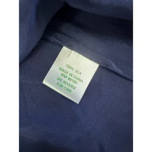 Lilly‎ Pulitzer Sunset Top 100% Silk in True Navy Size S thumbnail 7