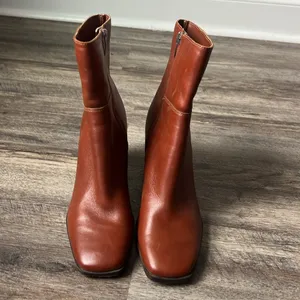Marc‎ Fisher Women's Dairey Ankle Brown Boot Sz 8.5M 🔥 thumbnail 2