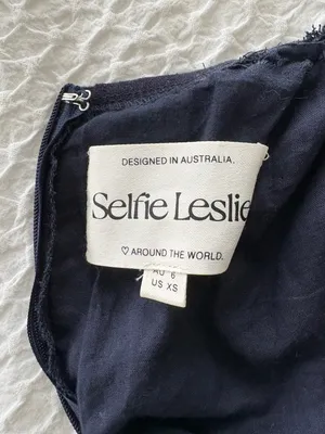 Selfie Leslie Doll face Bandeau Ruffle Dress thumbnail 4