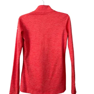 Nike Dri-FIT women’s Half-Zip coral Golf Top- Medium thumbnail 3