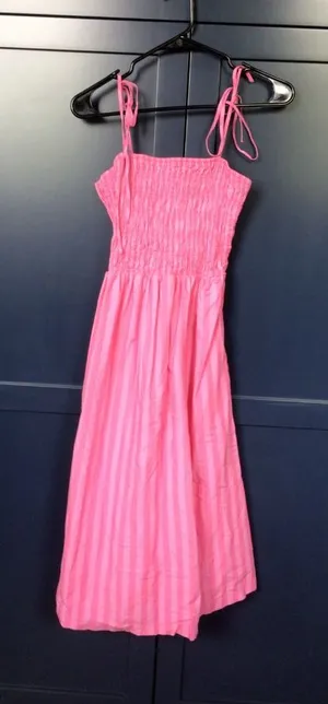 A New Day Long Hot Pink Dress thumbnail 1