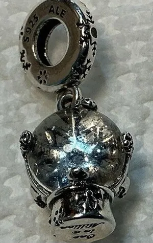 Pandora One in a Million Snowflake Snow Globe Dangle Charm 792369C01 S925 thumbnail 1