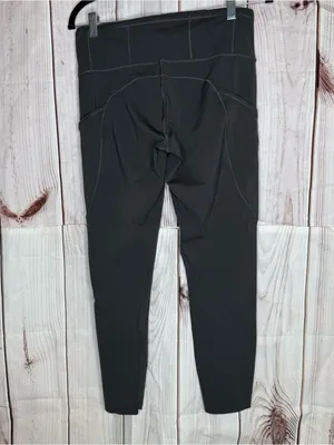 Lululemon Fast and Free Tight II 25" *Non-Reflective Nulux Graphite Grey thumbnail 3
