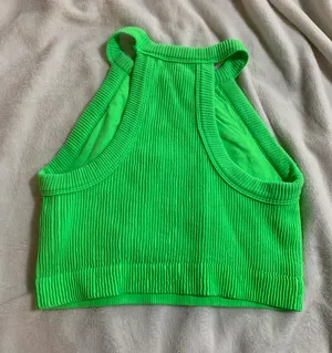Aerie lime green tank thumbnail 2