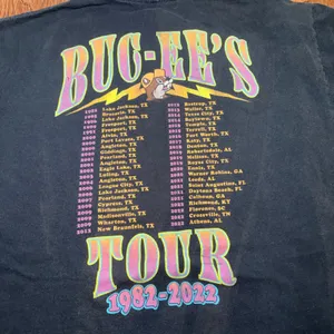 Buc-ee's Tour 1982-2022 Graphic T-Shirt Black Beaver Believer Womens Medium thumbnail 7