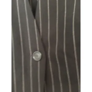 Studio 1940 Women's Pinstripe 2 Piece Blazer Jacket & Skirt Set Size 26W thumbnail 4