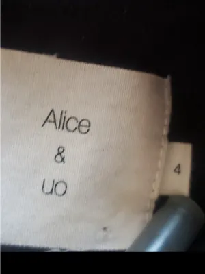 Alice + Olivia and Urban Outfitters black dress w cutout back thumbnail 7
