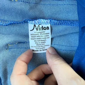 NWT Nirlon NirJEANS™ Crossover Wide Leg Jeggings with Pockets Size 12 / L thumbnail 5